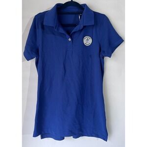 Cutter & Buck Milwaukee Brewers Women's Polo Shirt Size M Blue CB DryTec Cotton+